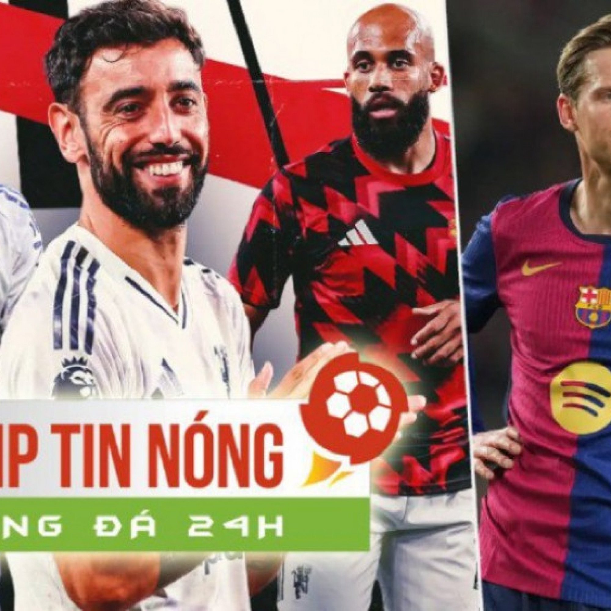  - Sao MU cày khỏe nhờ "vũ khí bí mật", De Jong là đại ca mới của Barcelona? (Clip tin nóng)