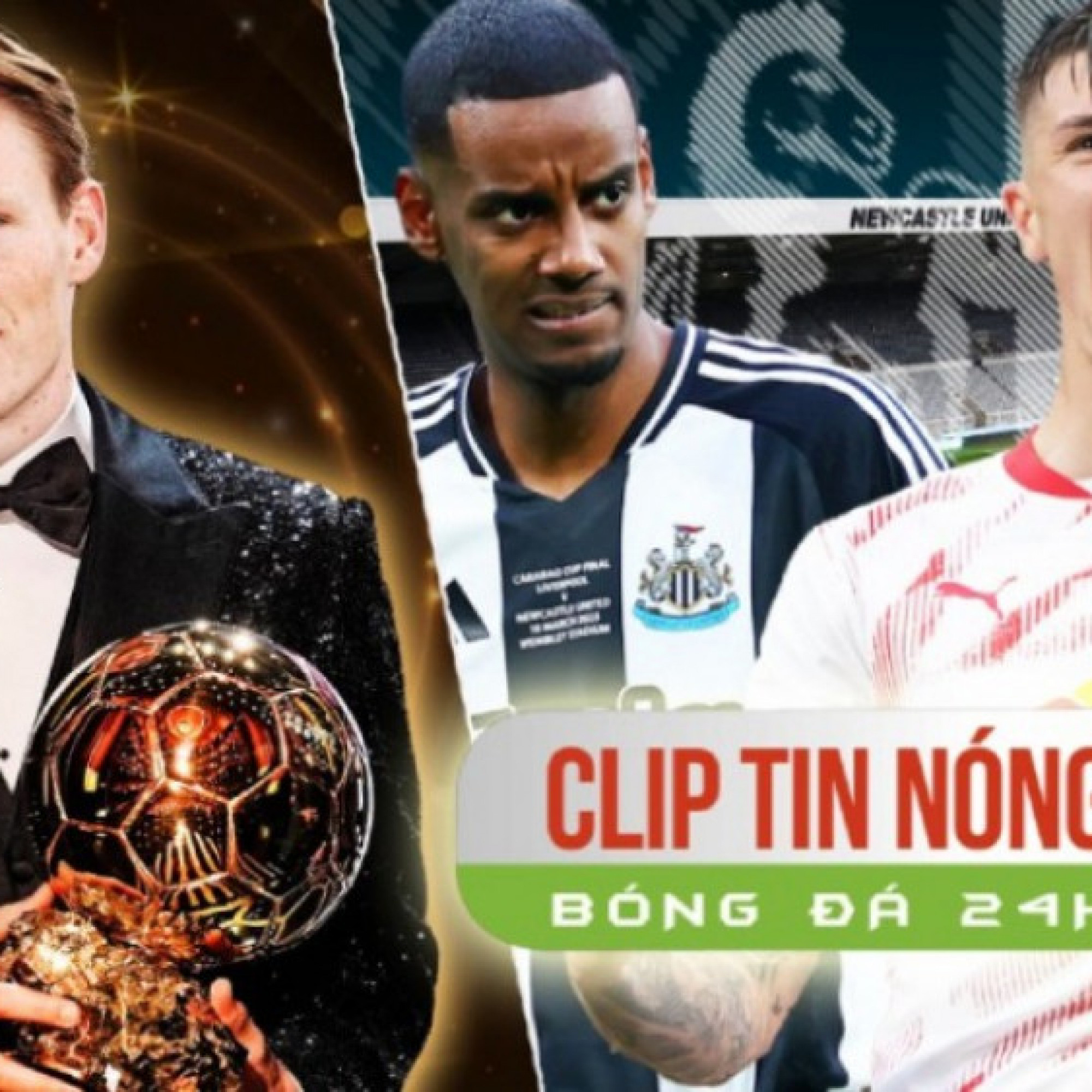 - McTominay được đề cử Quả bóng vàng, Newcastle "trút giận" Isak sau khi hụt Sesko (Clip tin nóng)
