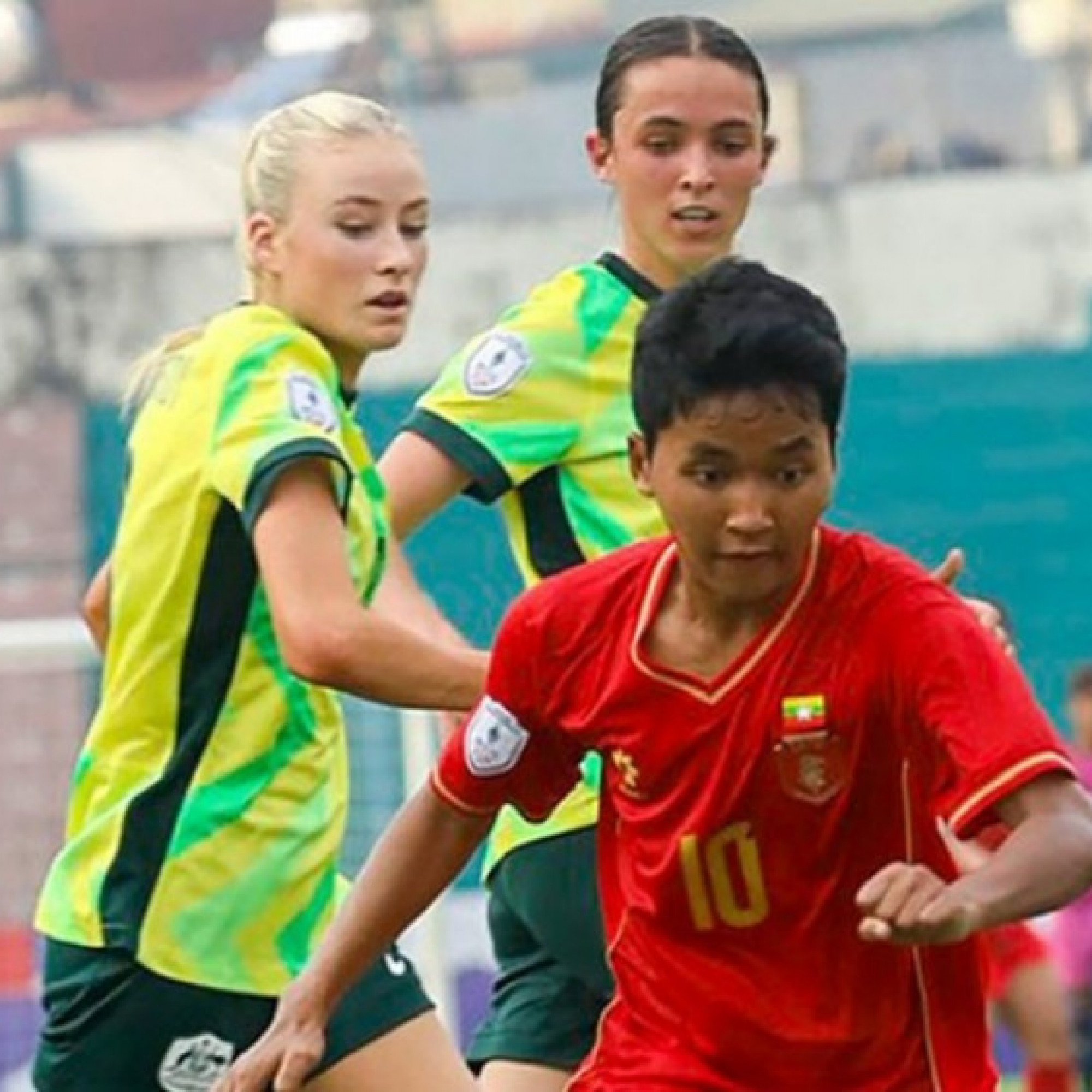  - Video bóng đá nữ Myanmar - Australia: Trừng phạt sai lầm, bất ngờ xuất hiện (ASEAN Cup)