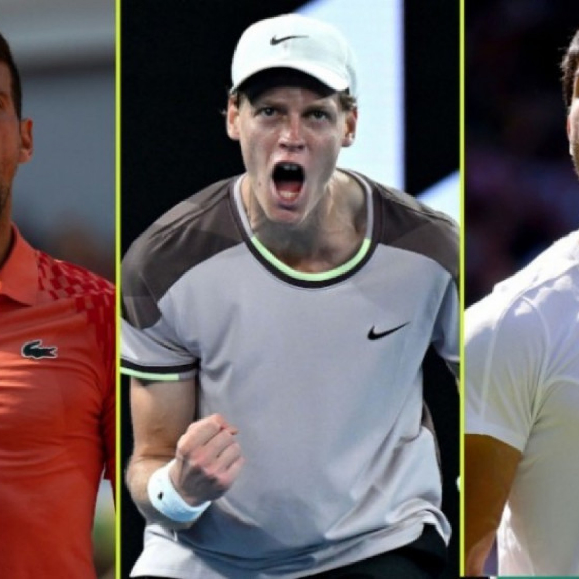  - Bảng xếp hạng tennis mới nhất: Sinner bỏ xa Alcaraz