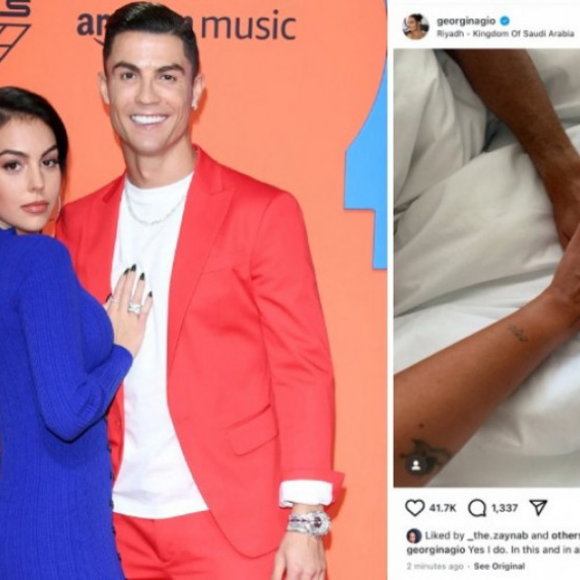  - Ronaldo chính thức cầu hôn với bạn gái: Nhận triệu lời chúc mừng từ fan