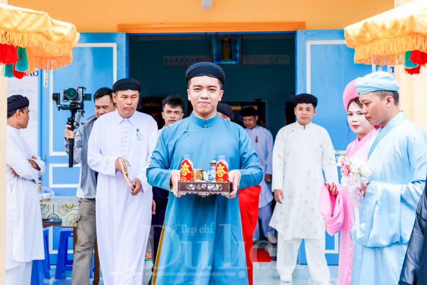 Thiêng liêng nghi thức lễ cưới trang trọng nơi miền đất thánh - 6