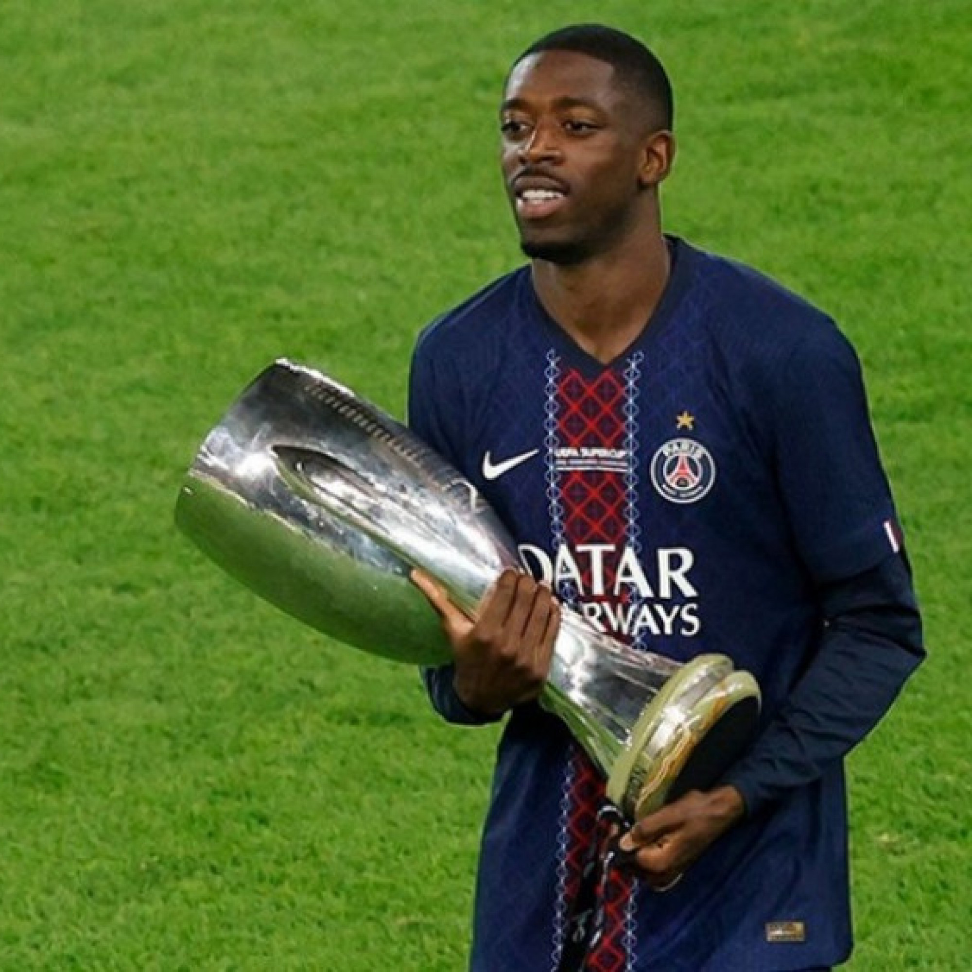  - PSG đoạt Siêu cúp châu Âu: Dembele rực sáng, chạm một tay vào Quả bóng vàng