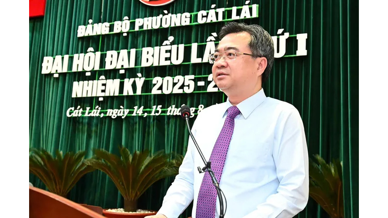 Phường Cát Lái định hướng trở thành 'trục đô thị - cảng thông minh' - 1