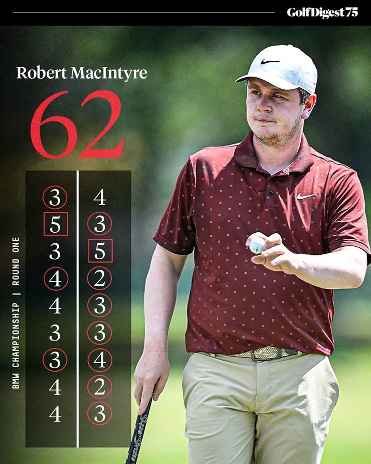 Số 1 thế giới Scottie lạnh lùng tiến bước, Fleetwood liệu có phá dớp về nhì ở BMW Championship? - 1