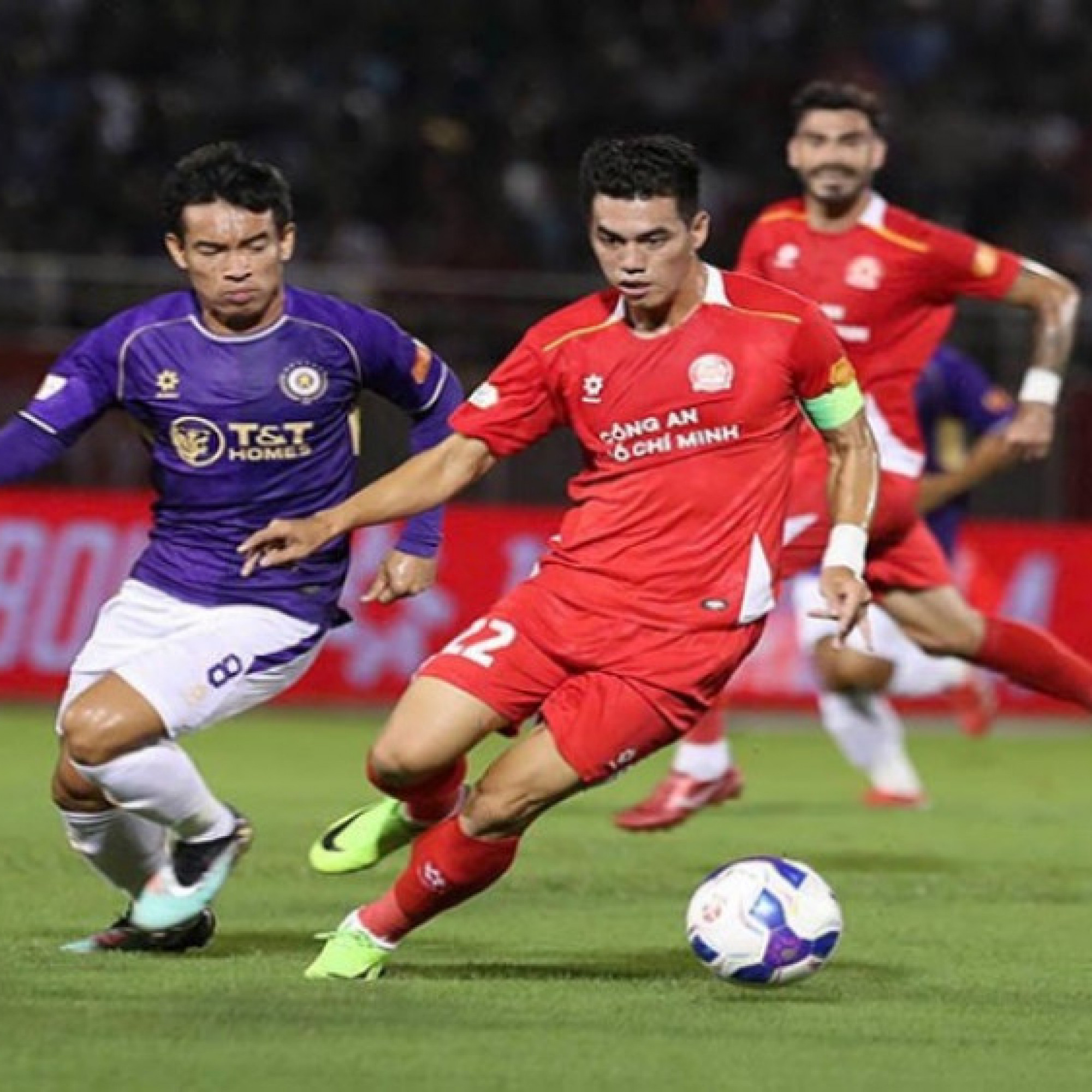  - Video bóng đá Công an TP HCM - Hà Nội: Tiến Linh tỏa sáng, "địa chấn" vòng mở màn (V-League)