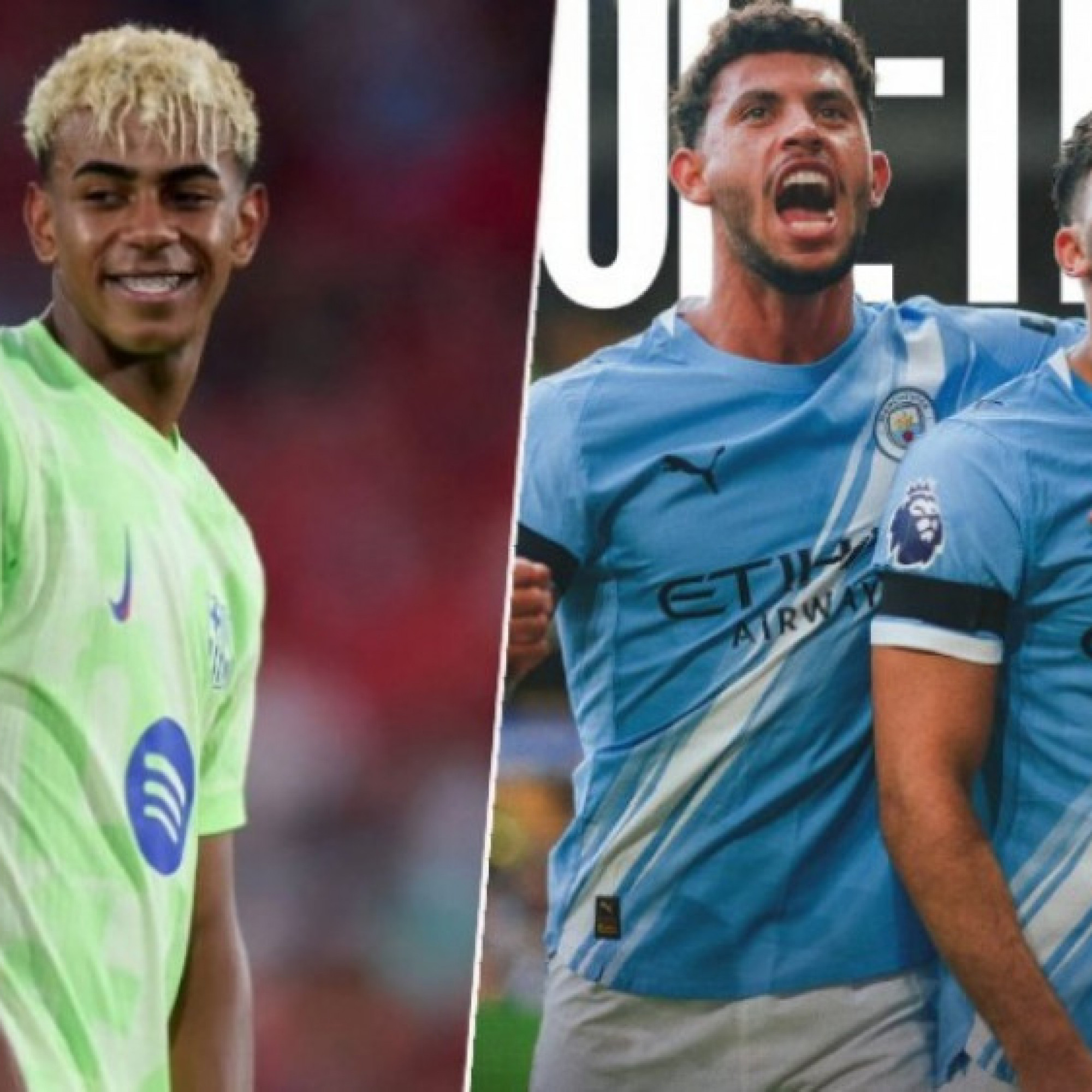  - Yamal lại "gánh" Barcelona thắng lớn, tân binh Man City giúp Guardiola thở phào (Clip 1 phút)