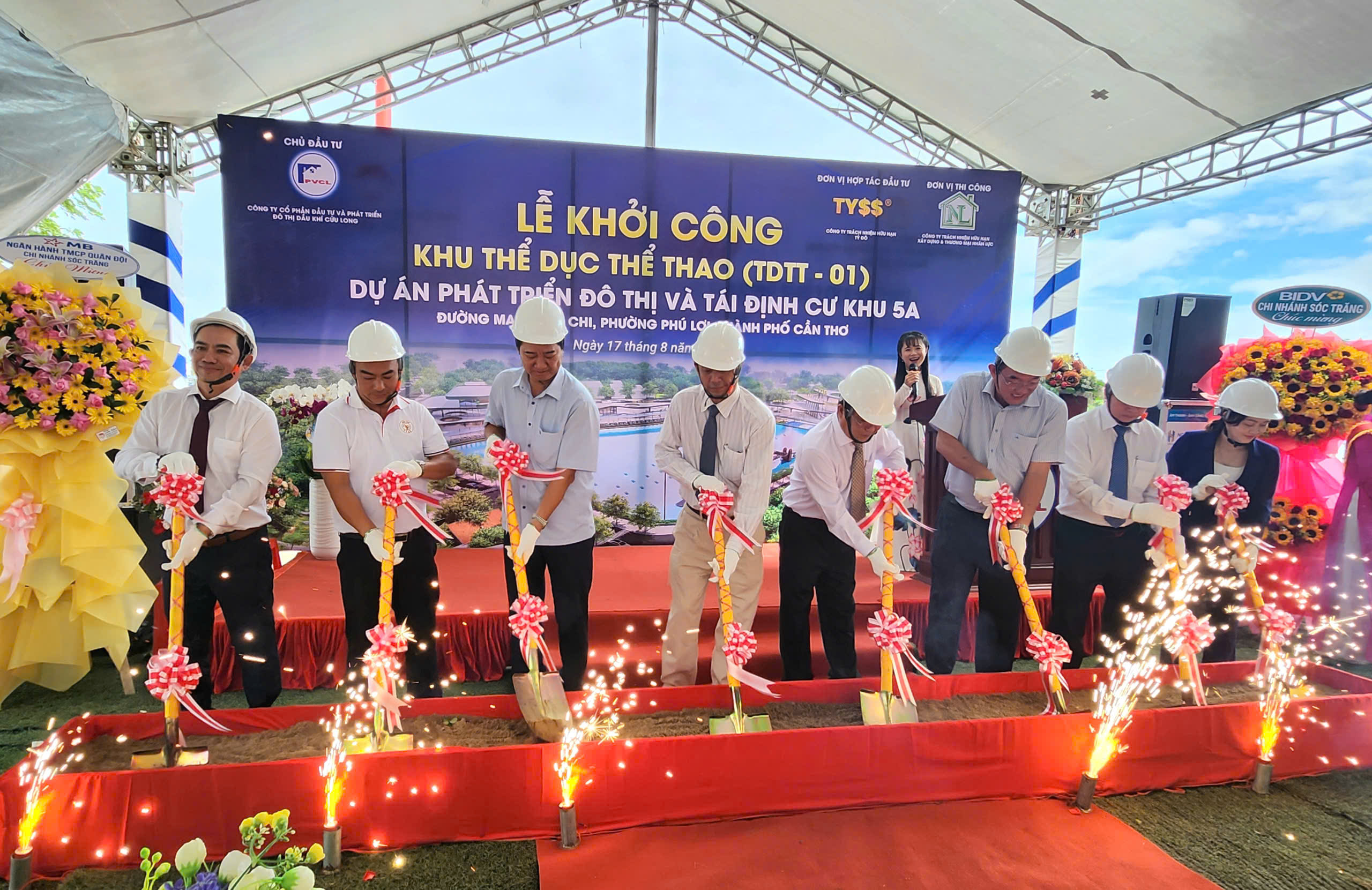 Cần Thơ khởi công khu thể thao hiện đại trong khu đô thị 5A - 2