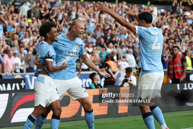 Haaland tìm được "bạn diễn" mới cực hay, Guardiola hết lời khen tân binh - 1