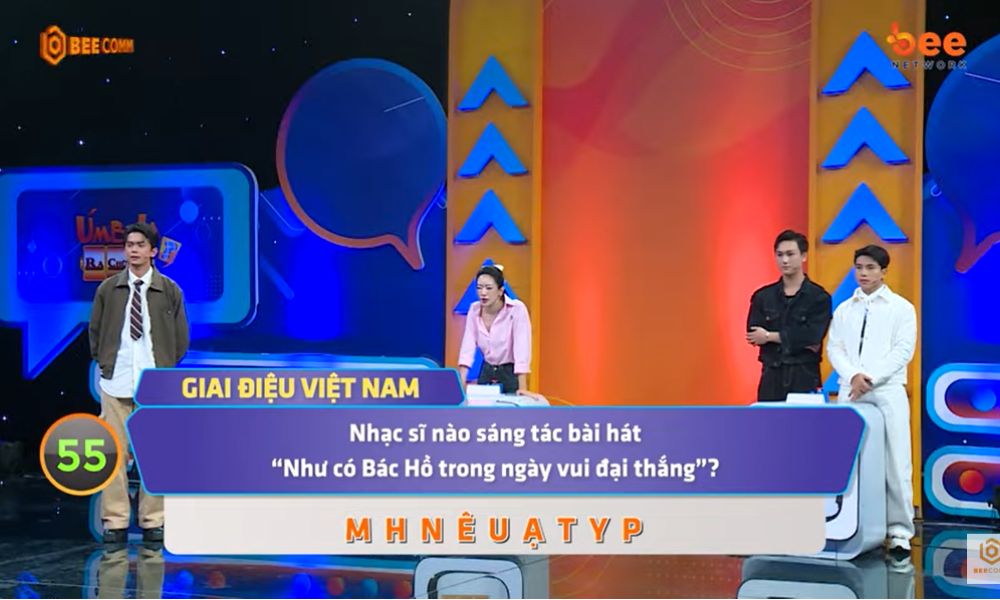 "Úm Ba La Ra Chữ Gì?" Tập 26: Đan Chi - Hoàng Long khiến MC Đại Nghĩa và cả trường quay lo lắng với vòng thi đặc biệt - 3