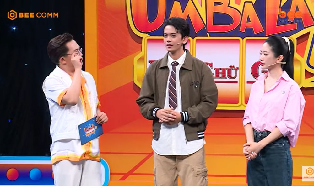 "Úm Ba La Ra Chữ Gì?" Tập 26: Đan Chi - Hoàng Long khiến MC Đại Nghĩa và cả trường quay lo lắng với vòng thi đặc biệt - 5