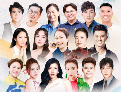Đại Nghĩa, Quang Hà, Uyên Linh cùng nhiều nghệ sĩ tham gia ghi hình Mái ấm gia đình Việt tại Thanh Hóa