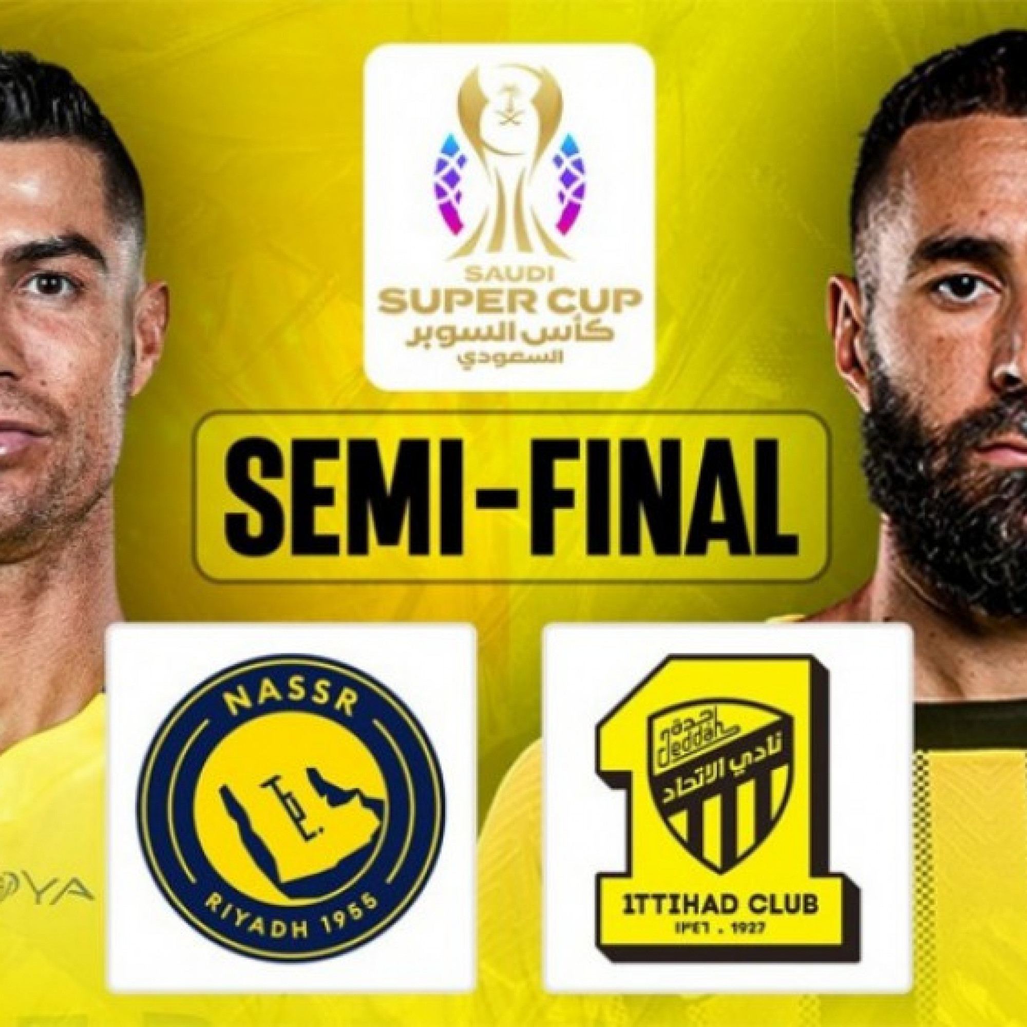  - Trực tiếp bóng đá Al Nassr - Al Ittihad: Hấp dẫn Ronaldo - Felix đấu Benzema