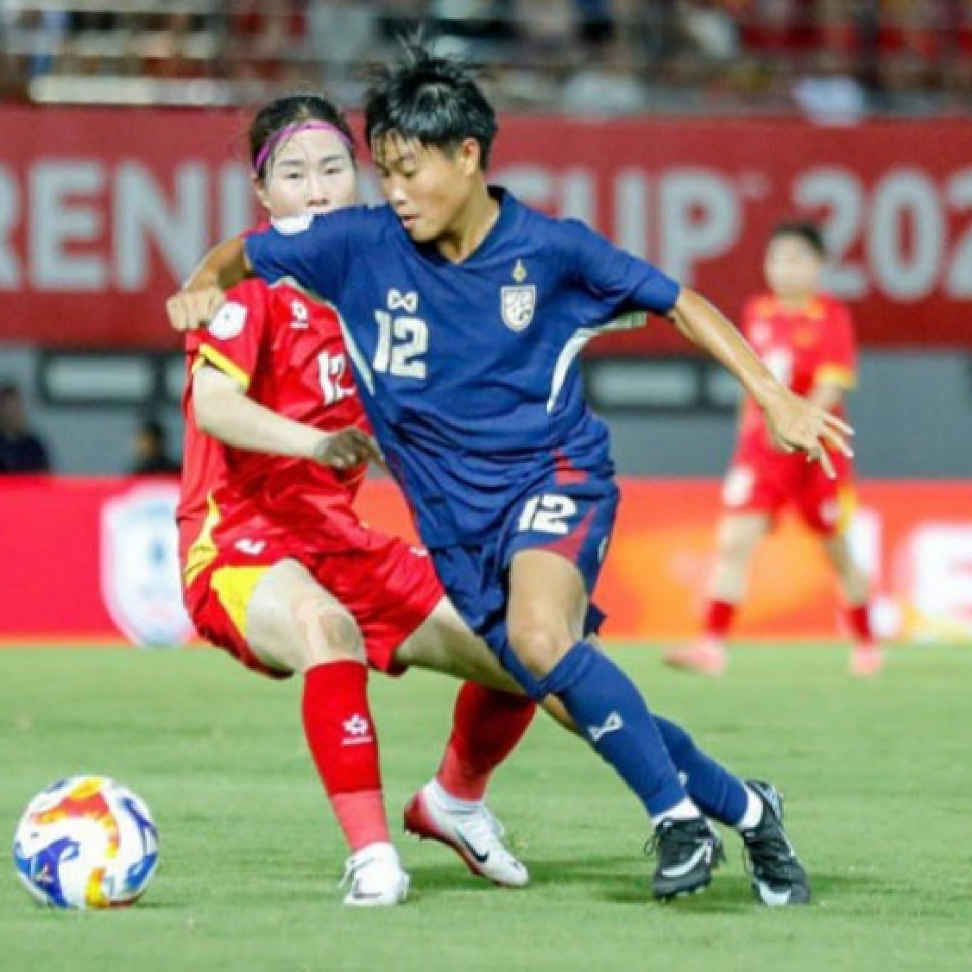  - Trực tiếp bóng đá nữ Việt Nam - Thái Lan: Hải Yến mở điểm ấn tượng (ASEAN Cup)