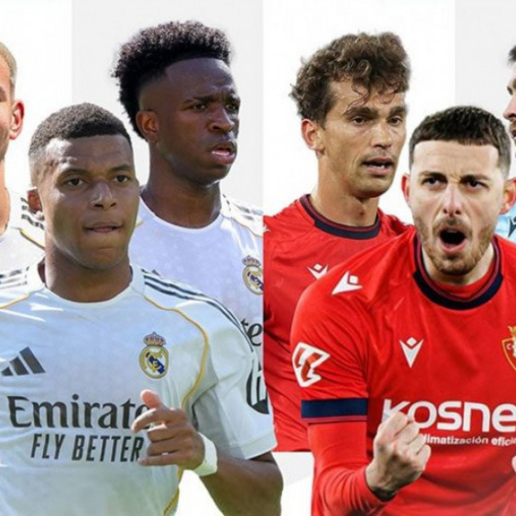  - Trực tiếp bóng đá Real Madrid - Osasuna: Thuốc thử đáng gờm cho Alonso (La Liga)
