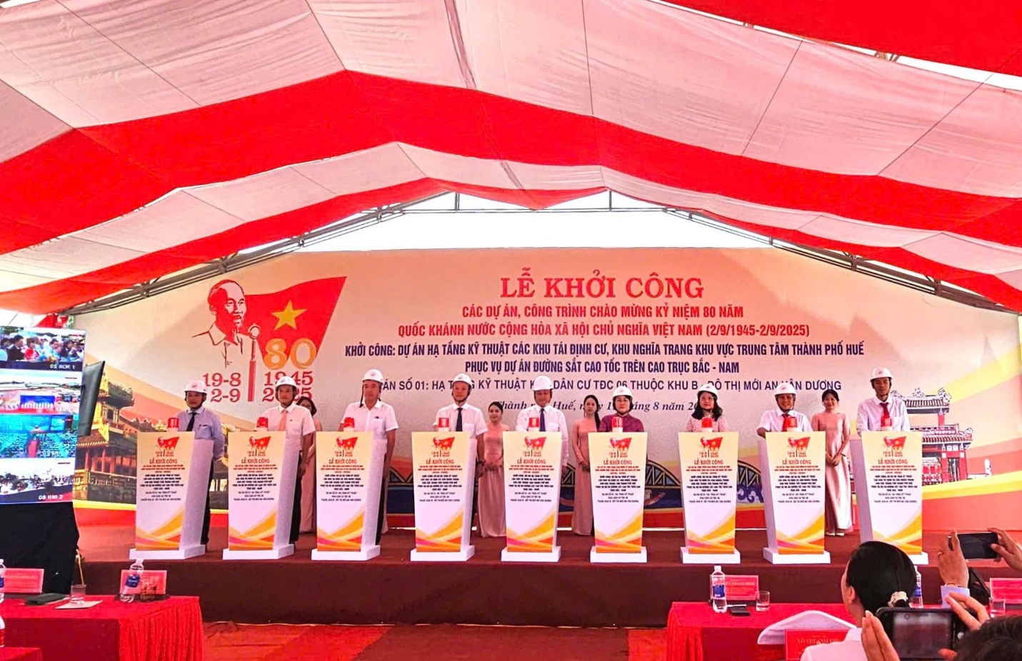 Huế khởi công các dự án tái định cư phục vụ dự án đường sắt tốc độ cao trục Bắc - Nam - 2