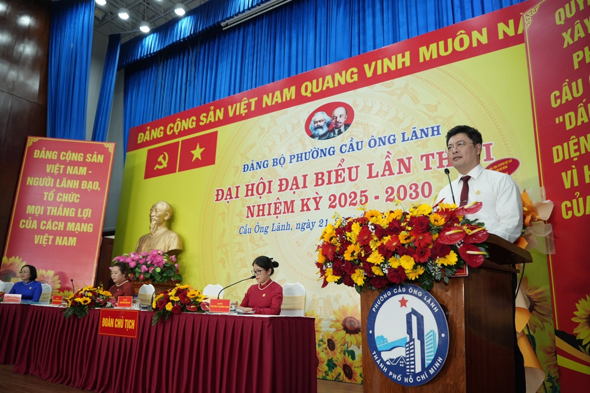Phường Cầu Ông Lãnh: Đột phá chuyển đổi số, chỉnh trang đô thị, chăm lo an sinh - 2