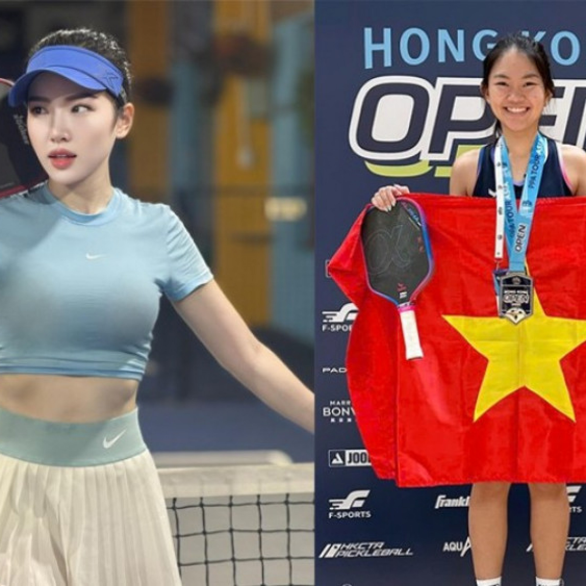  - “Nữ thần” Loan Barbie khoe đường cong trên sân pickleball, Jolie Lam vô địch PPA Tour