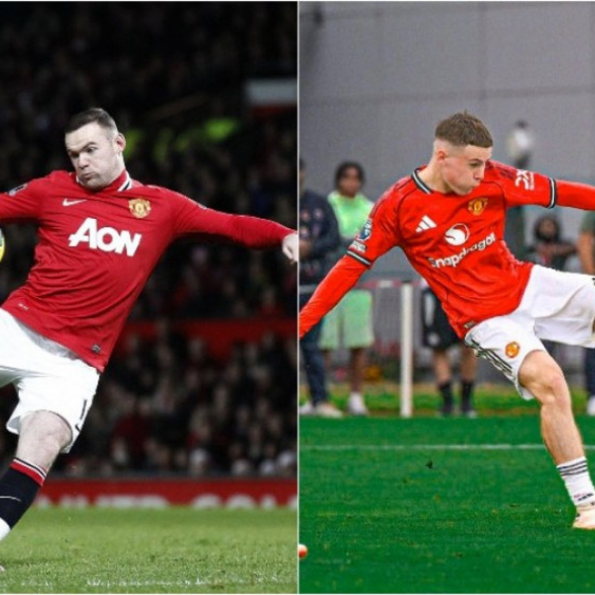  - Rooney “hổ phụ sinh hổ tử”: Con trai 15 tuổi ghi bàn cho U18 Man United