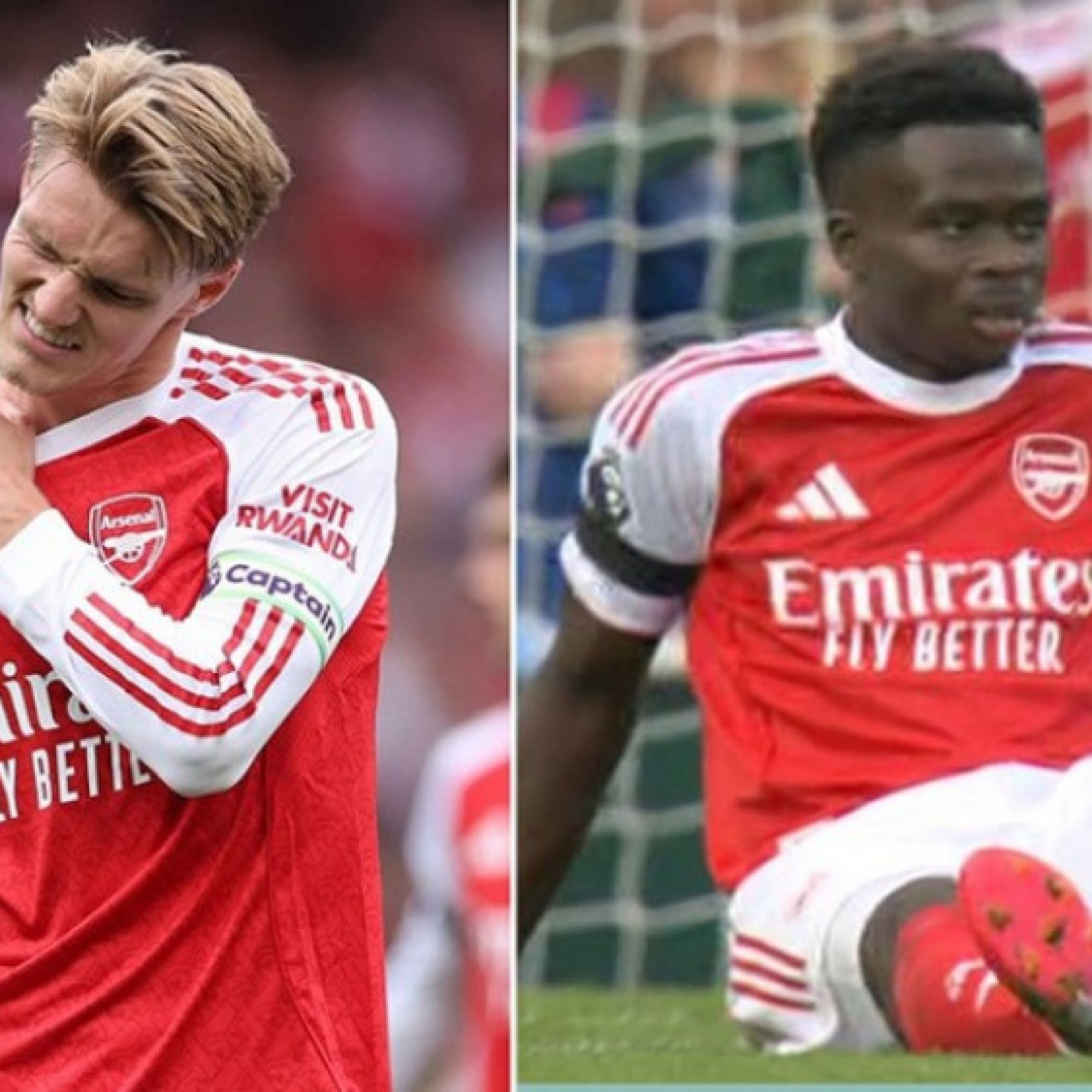  - Tin mới nhất bóng đá sáng 25/8: Arsenal nhận tin vui chấn thương của Saka - Odegaard