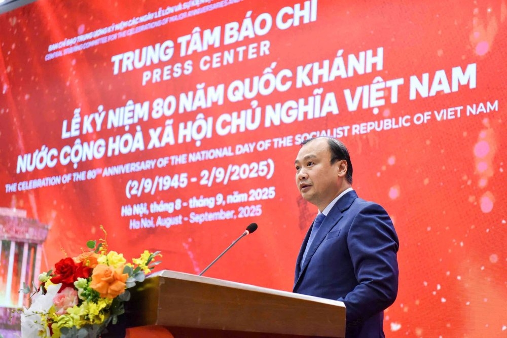 Khai trương Trung tâm Báo chí Lễ kỷ niệm 80 năm Quốc khánh - 1