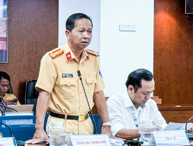  - PC08 ra quân, siết chặt quản lý giao thông dịp lễ 2-9