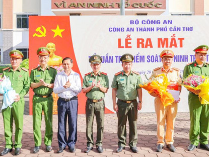  - Cần Thơ ra mắt Tổ 198 tuần tra, kiểm soát tội phạm