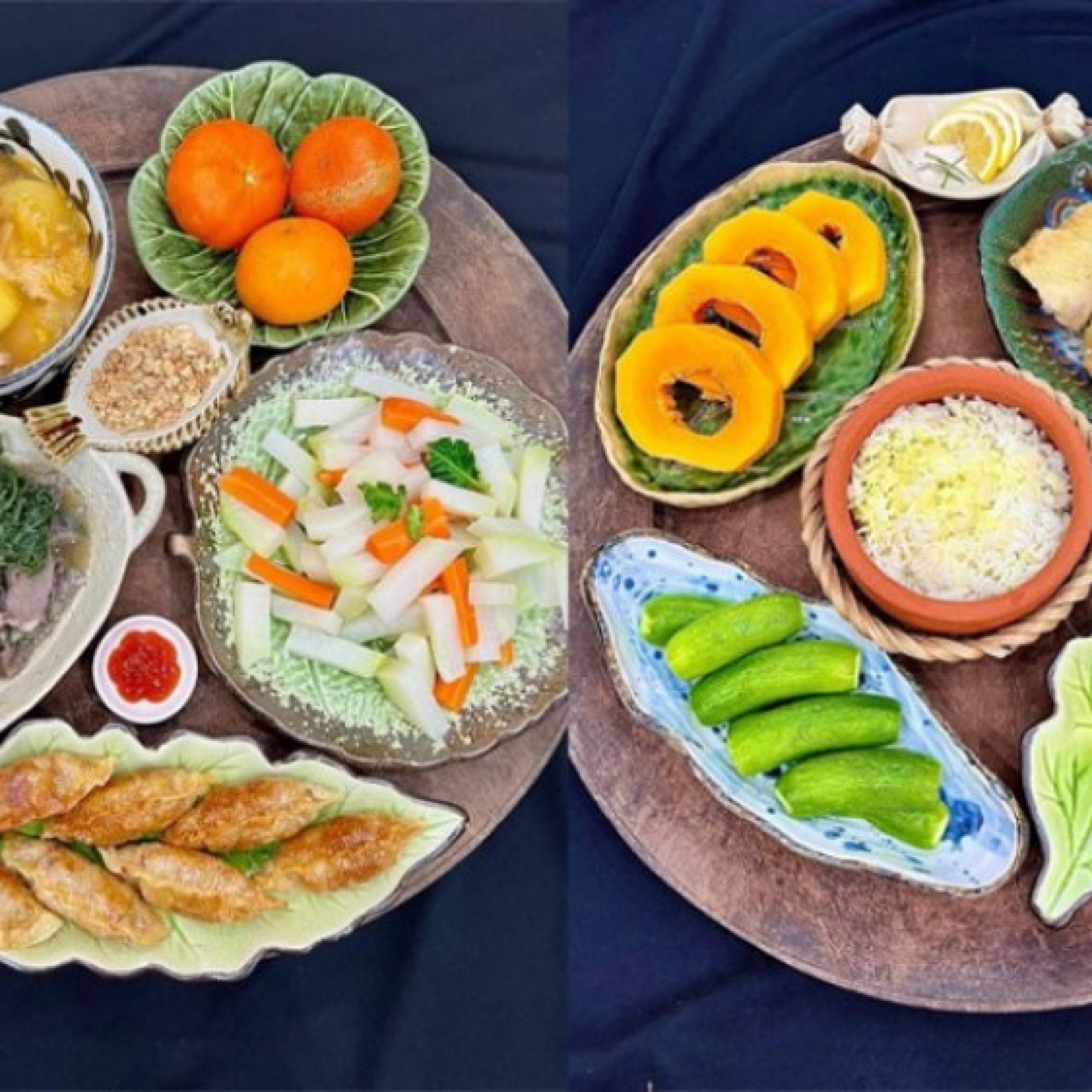  - 30 mâm cơm nhà đậm chất Bắc của nữ tiếp viên hàng không xinh đẹp