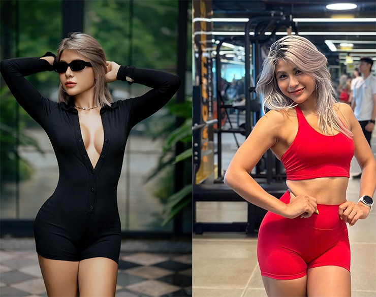 Hot girl làng gym vòng ba 99 cm vẫn muốn nâng cấp: Thúy Vi, Ngọc Lan "đọ dáng" - 4