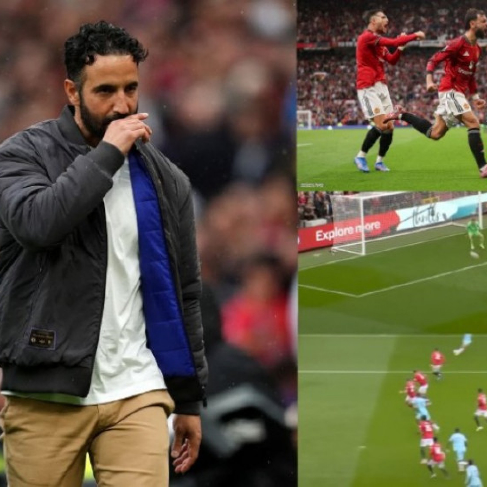  - MU thắng hú vía Burnley: Vừa mừng vừa lo, Amorim chứng minh 3-4-3 không sai
