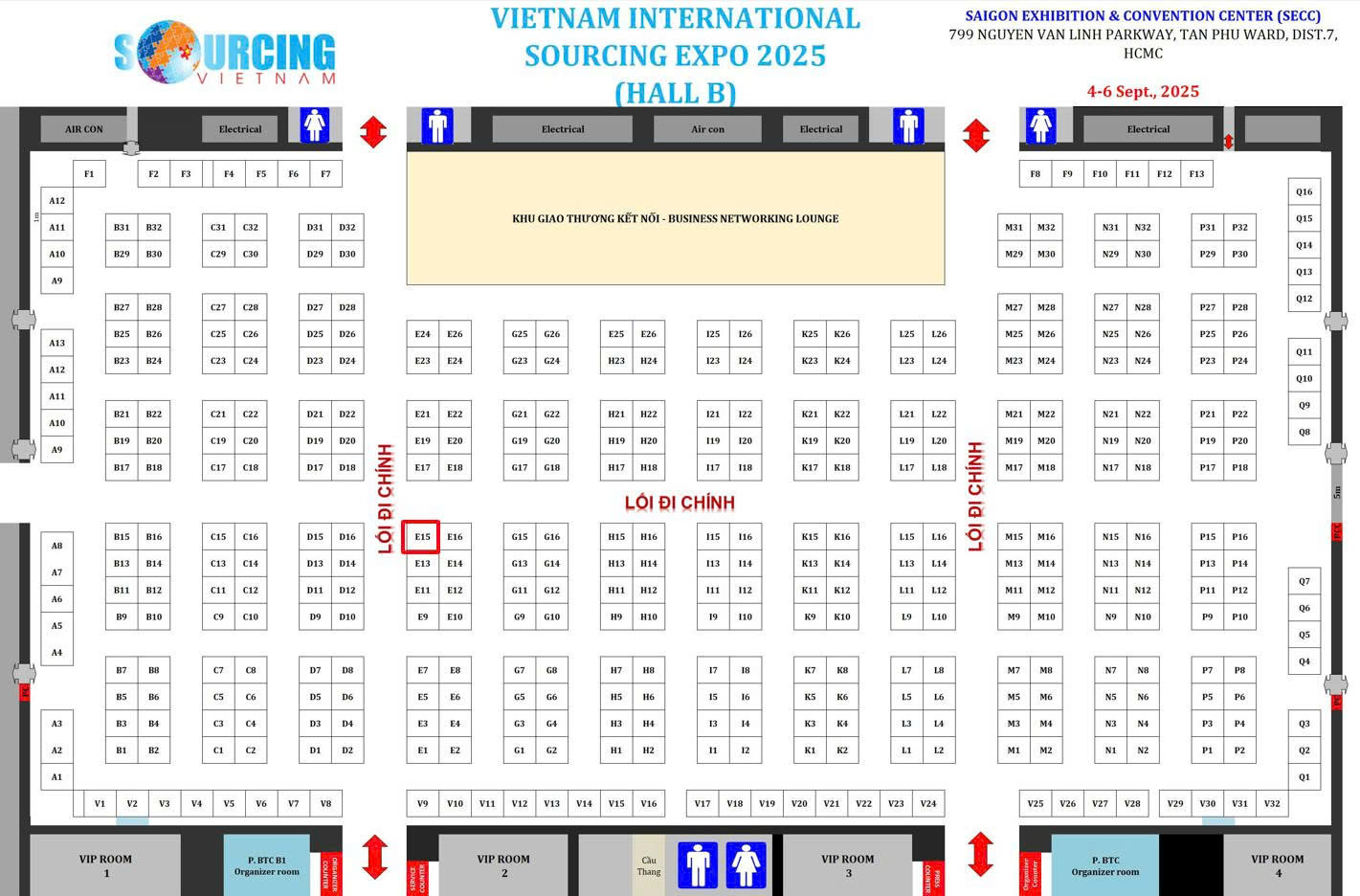 SAKOS - Thương hiệu Mỹ góp mặt tại Vietnam International Sourcing Expo 2025 - 2