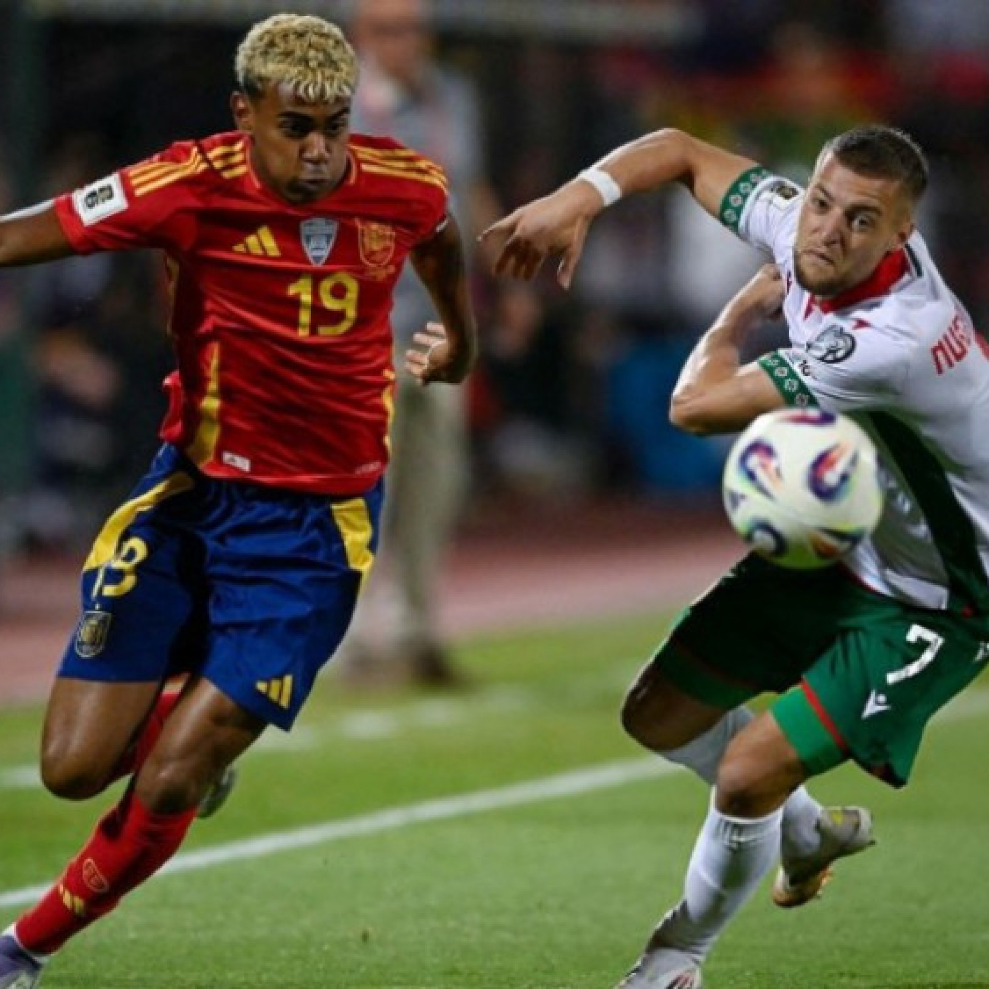  - Video bóng đá Bulgaria - Tây Ban Nha: Yamal và đồng đội phô diễn sức mạnh (Vòng loại World Cup)