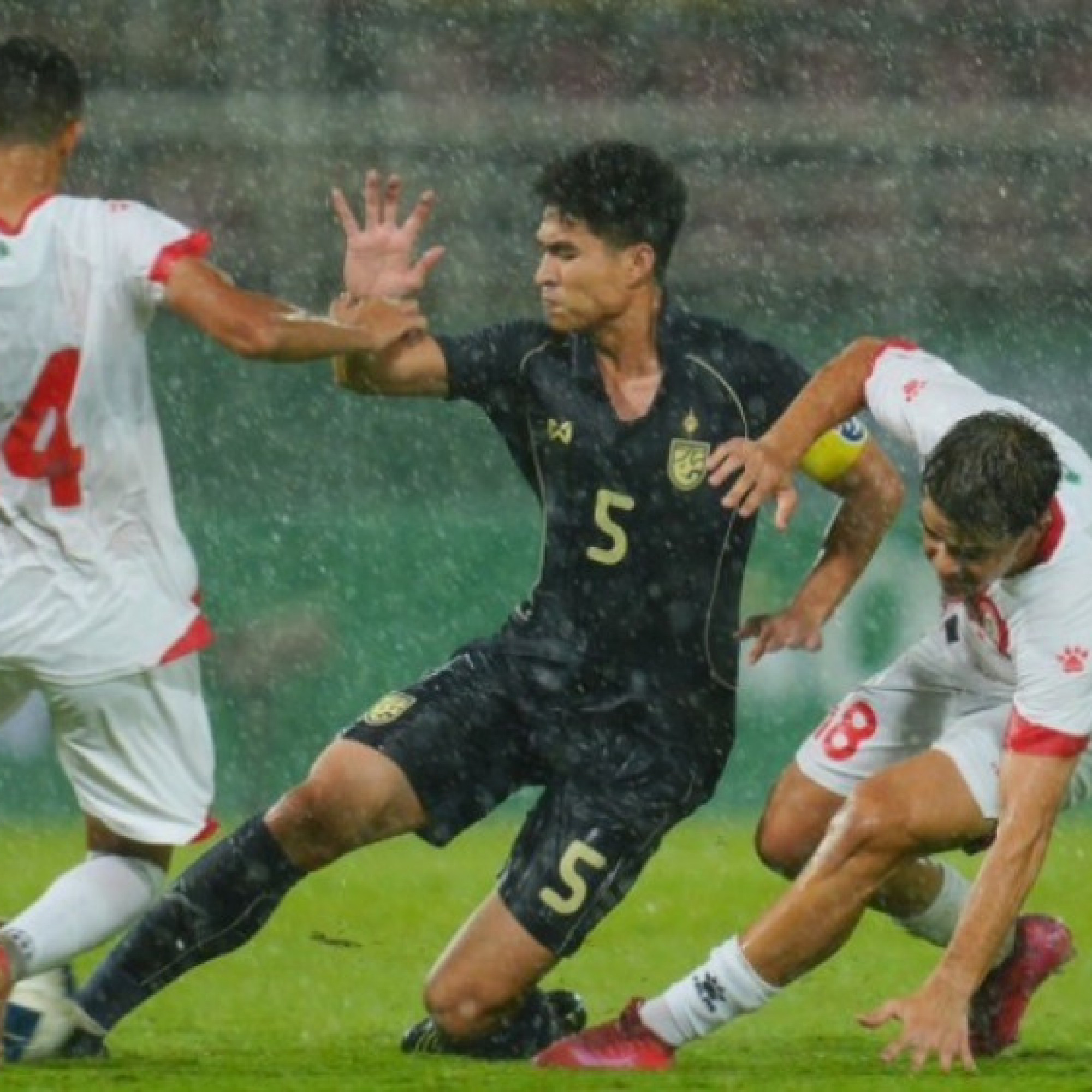  - Video bóng đá U23 Lebanon - U23 Thái Lan: Rượt đuổi tỷ số, "thủy chiến" hấp dẫn (U23 Châu Á)