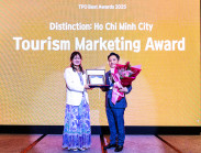 Giải thưởng Tiếp thị Du lịch TPO BEST 2025 vinh danh TP.HCM