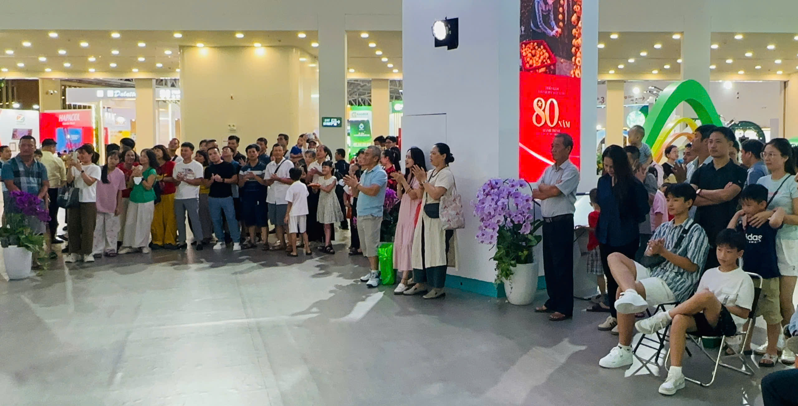 Band nhạc Lê Minh Sơn biểu diễn tại Không gian triển lãm của Lâm Đồng ở Hà Nội - 3