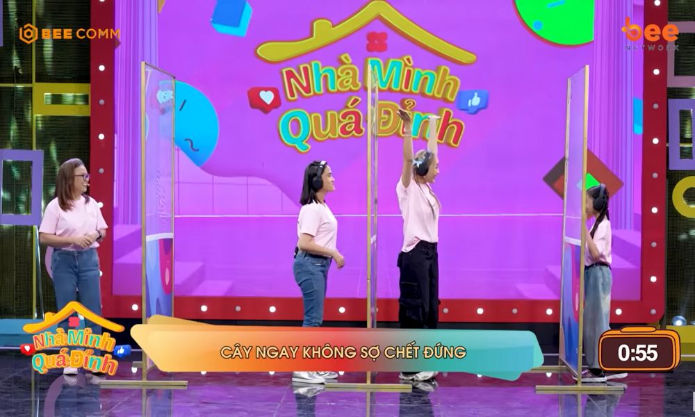 “Nhà Mình Quá Đỉnh” Tập 29: Bất ngờ trước màn đối đầu cân sức giữa hai đội trưởng Hoàng Phi - Diễm Phương - 4