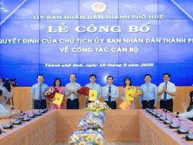  - Huế có tân Phó Giám đốc Sở Du lịch
