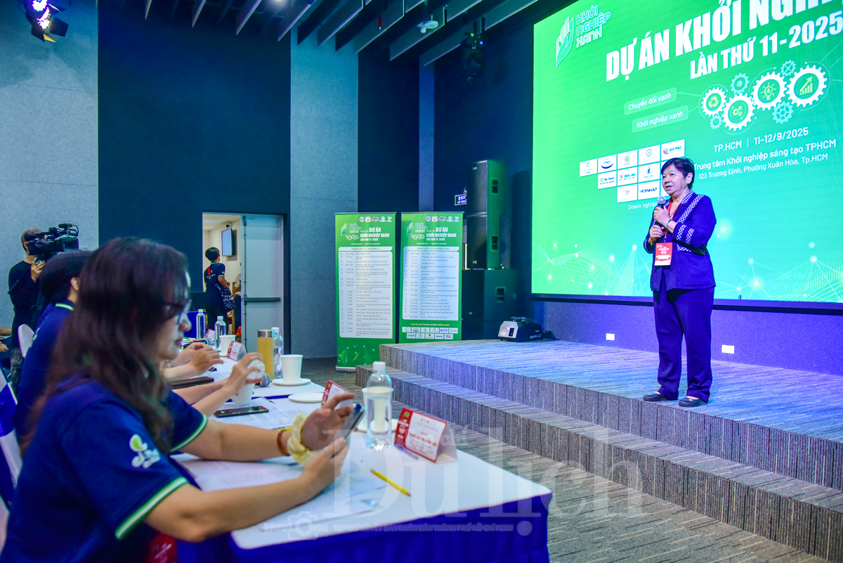Bán kết Khởi nghiệp Xanh 2025: "Vườn ươm" ý tưởng triệu đô - 1