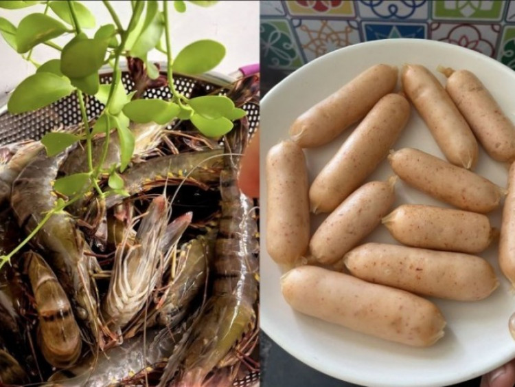 Cách làm xúc xích tôm siêu dễ, trẻ nhỏ ăn thun thút