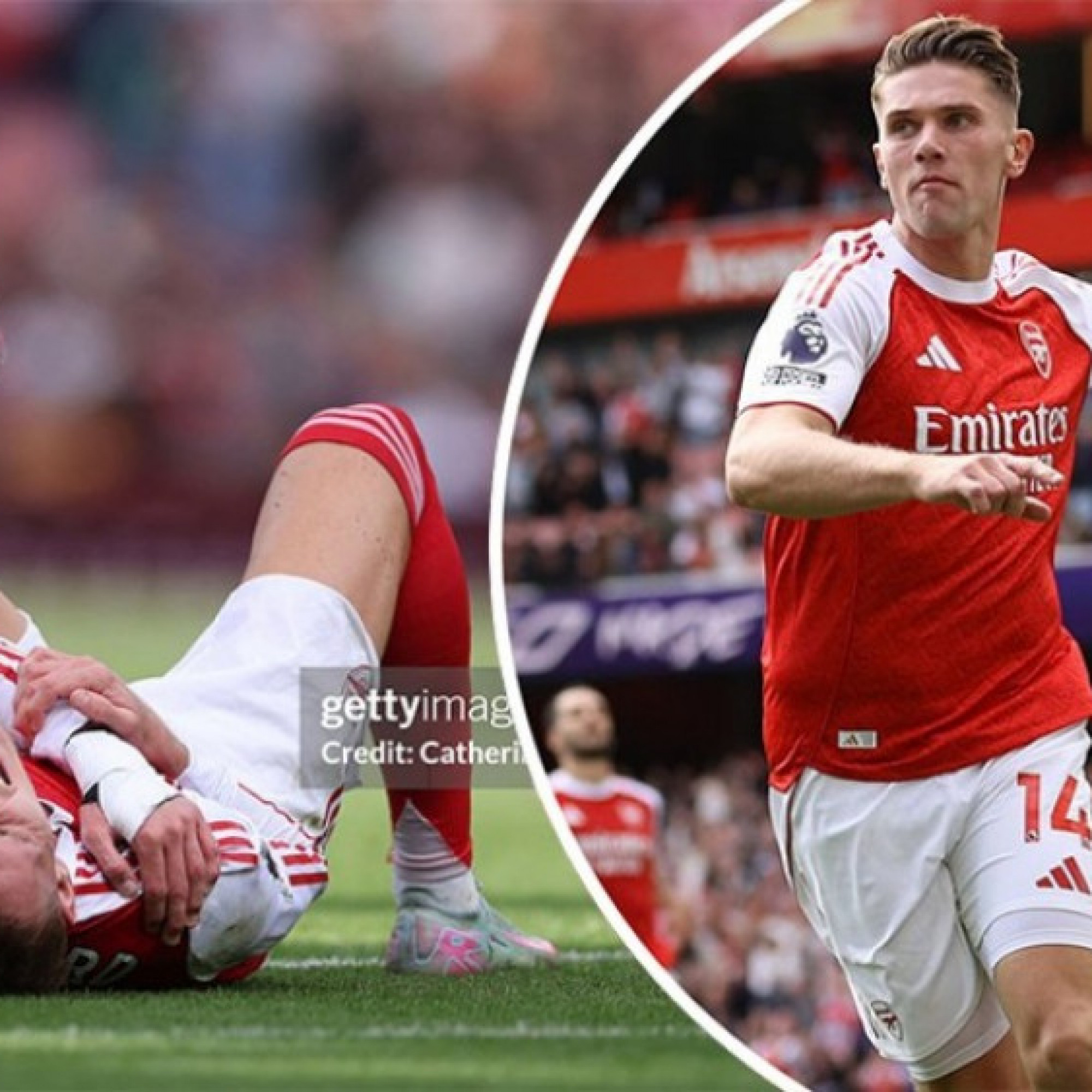  - Rực rỡ Arsenal: Zubimendi lập siêu phẩm vô lê, Eze dọn cỗ cho Gyokeres ghi bàn