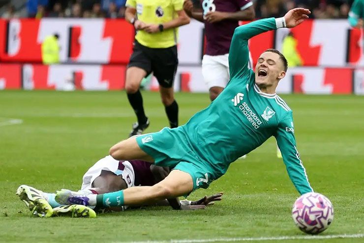 Florian Wirtz 0 bàn - 0 kiến tạo, "Phù thủy nhỏ" mất phép thuật ở Liverpool - 1