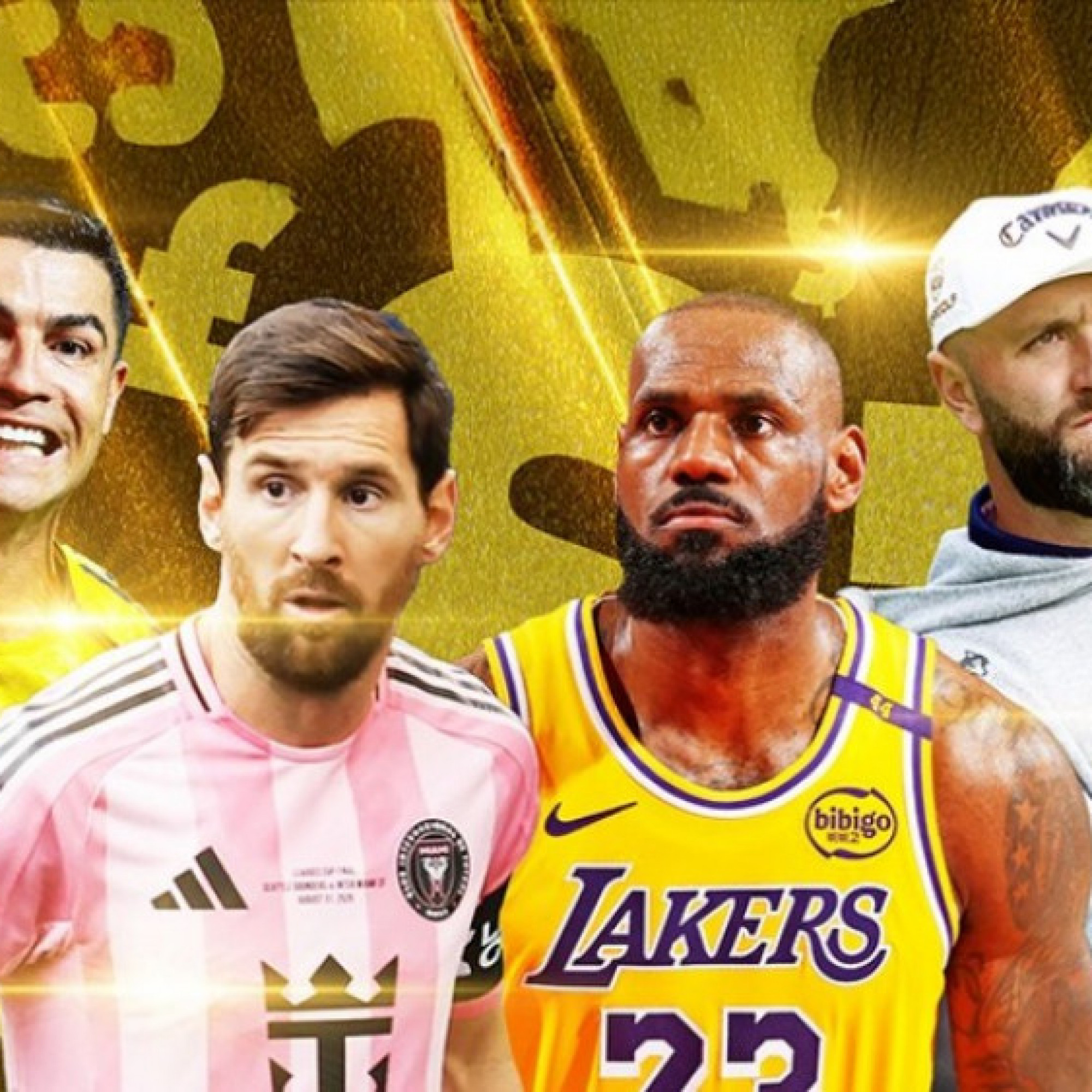  - 10 VĐV kiếm tiền khủng nhất 2025: Ronaldo độc tôn, thu nhập cao gần gấp đôi Messi