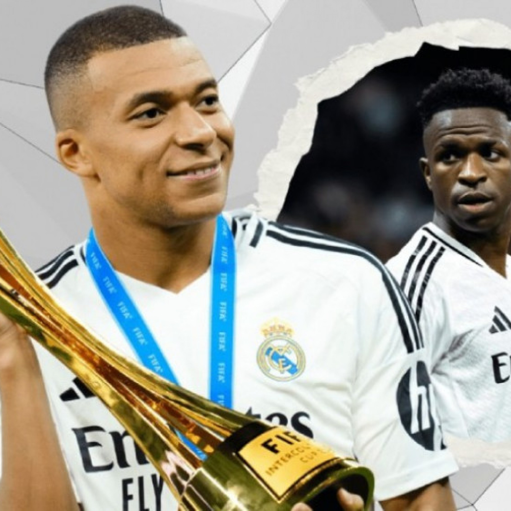  - Vinicius ngày càng sa sút, sớm đầu hàng Mbappe trong cuộc đua giành số 1 ở Real
