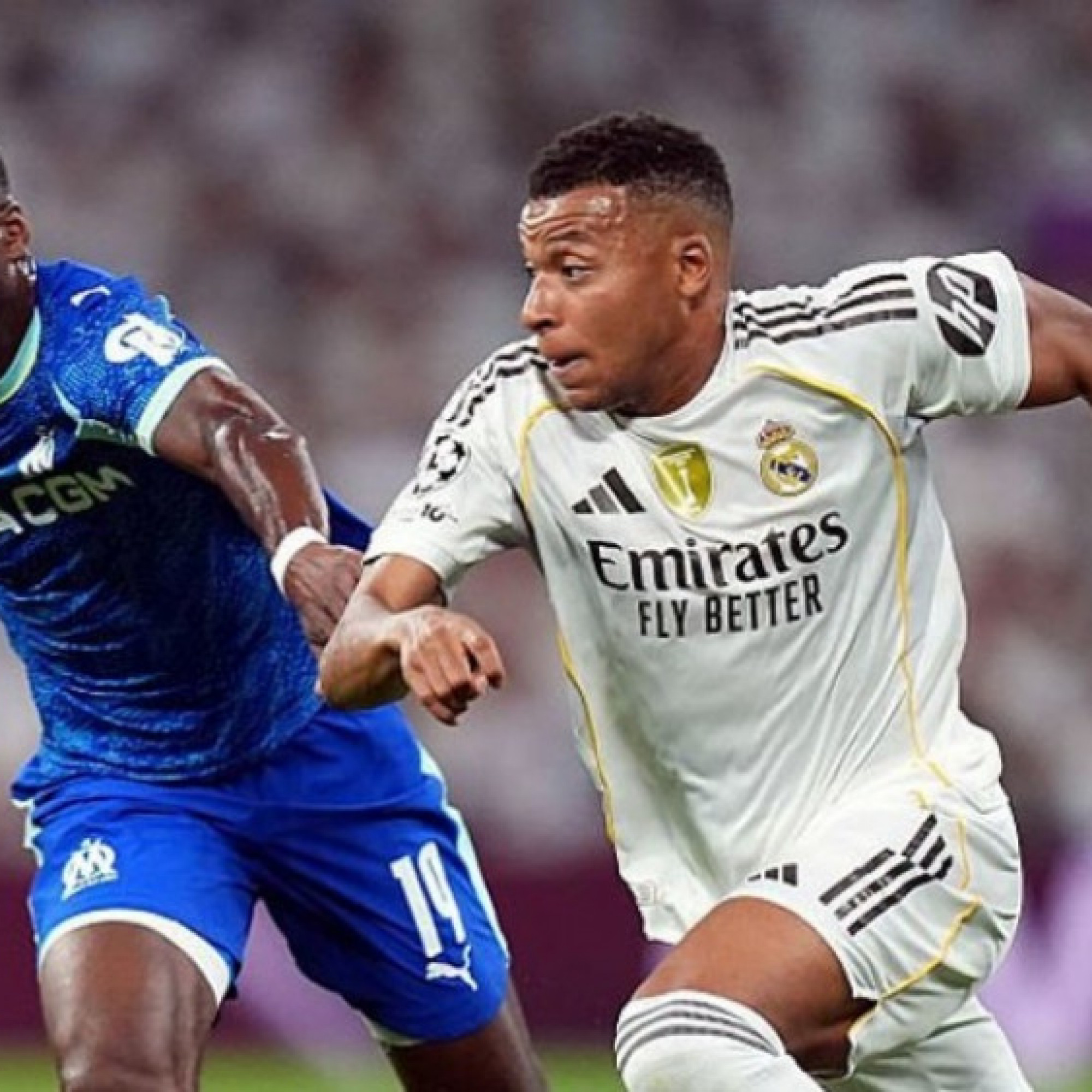  - Video bóng đá Real Madrid - Marseille: Dấu ấn Mbappe & Greenwood (Cúp C1)