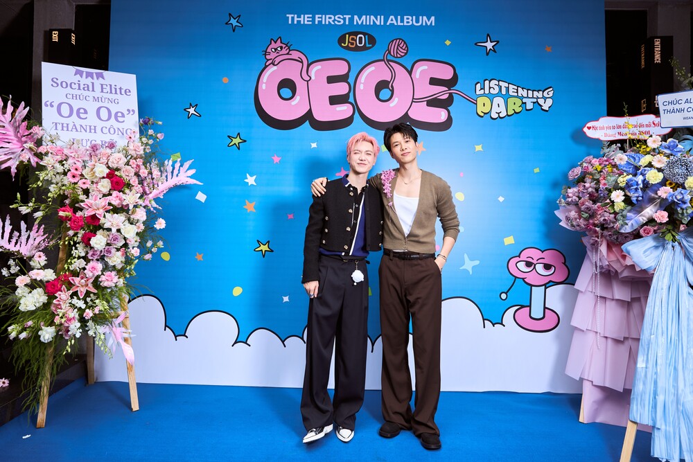 Trang Pháp, Anh Tú Atus, HURRYKNG, Pháp Kiều... đổ bộ sự kiện ra mắt mini album của JSOL - 1