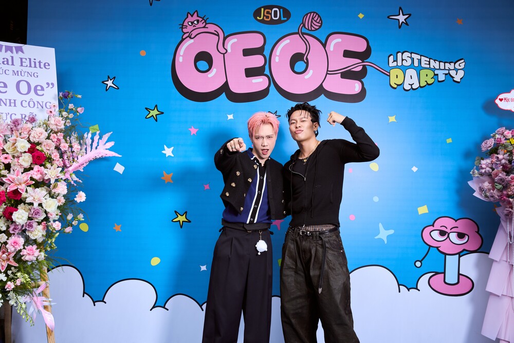 Trang Pháp, Anh Tú Atus, HURRYKNG, Pháp Kiều... đổ bộ sự kiện ra mắt mini album của JSOL - 2