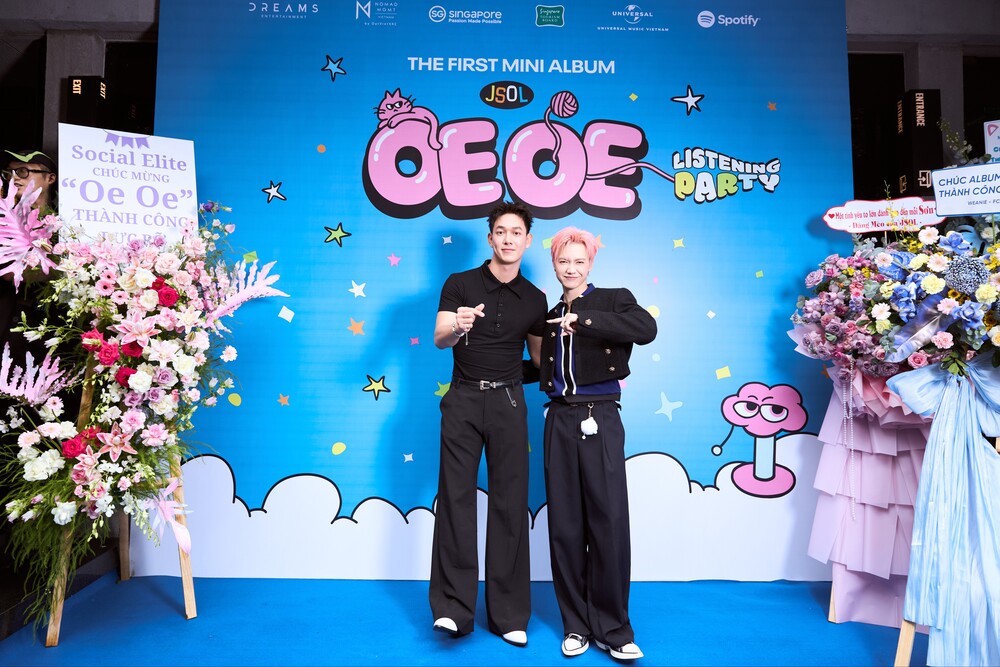 Trang Pháp, Anh Tú Atus, HURRYKNG, Pháp Kiều... đổ bộ sự kiện ra mắt mini album của JSOL - 3