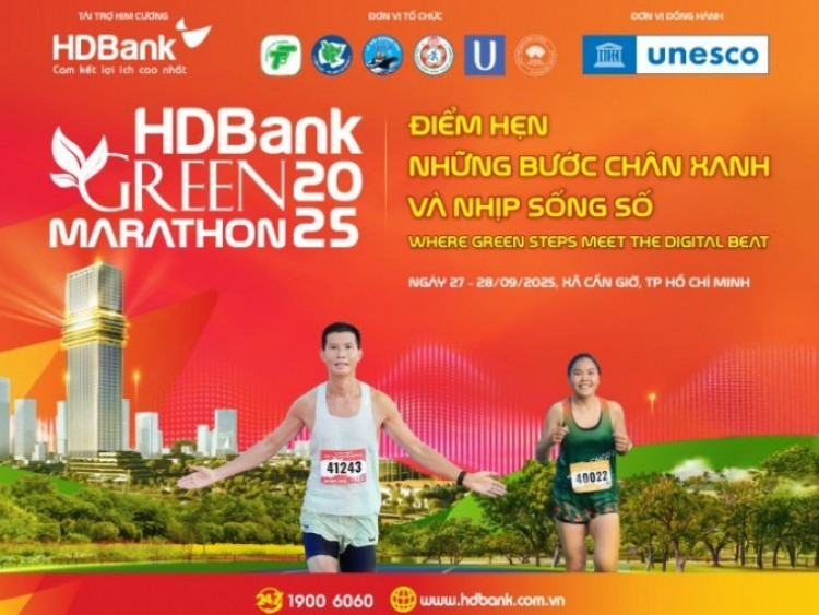 HDBank Green Marathon 2025: Chạy để kết nối, sẻ chia và lan tỏa