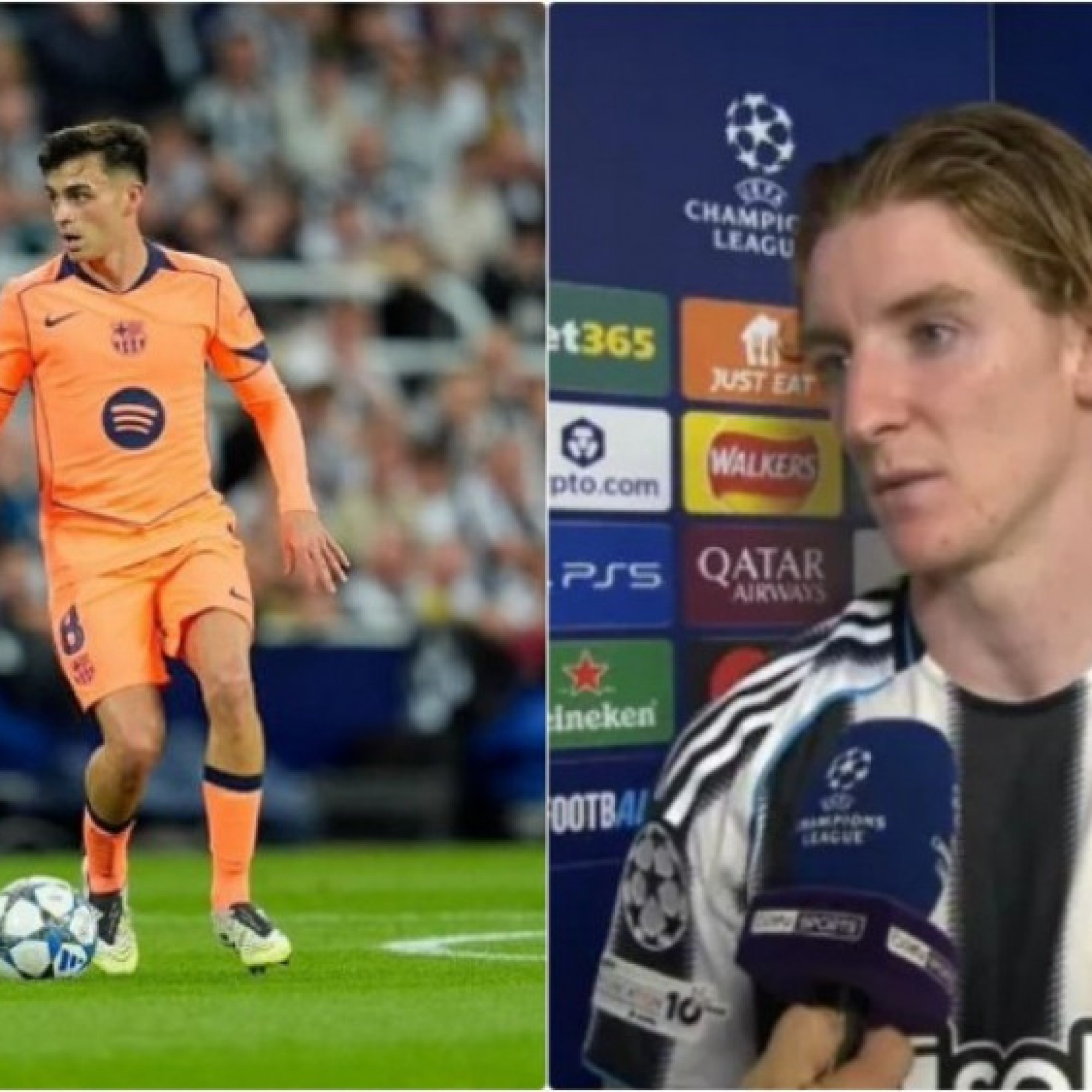  - Sao Newcastle "choáng" với trình độ chơi bóng của Barca, huyền thoại MU thích Pedri