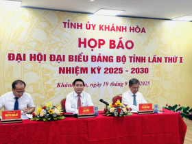  - 397 đại biểu sẽ tham dự Đại hội Đảng bộ tỉnh Khánh Hòa lần thứ I